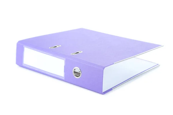 紫の office フォルダー — ストック写真
