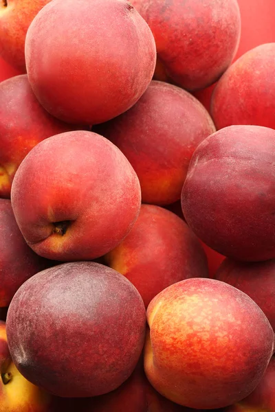 Zoete nectarines fruit achtergrond — Stockfoto