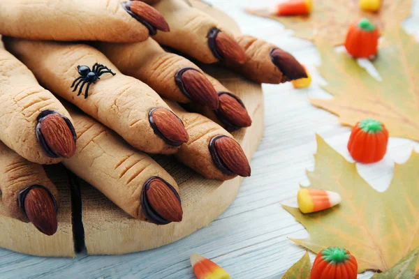 Galletas dedos de Halloween — Foto de Stock