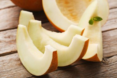 Dilim kavun gri ahşap tablo