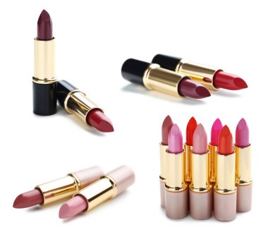 Beyaz bir ruja kolaj 