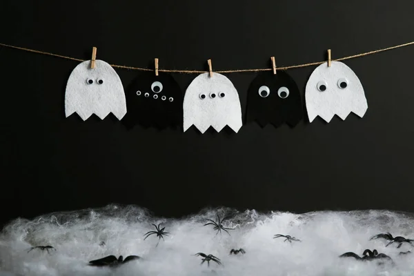 Halloween decorative ghosts — Stock Photo, Image