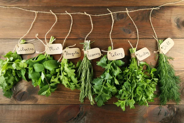 Different fresh herbs — Stock Photo, Image