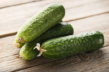 taze yeşil salatalık