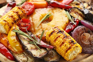 Izgara lezzetli sebze