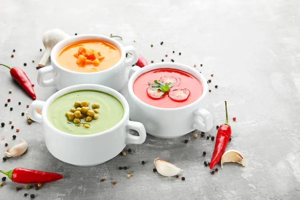 Sup krim sayuran — Stok Foto