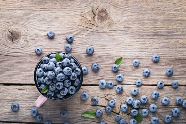 Reife rohe Blaubeeren — Stockfoto