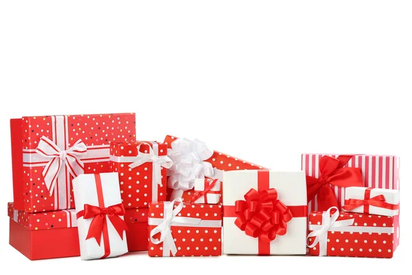 Verschiedene Arten von Geschenkboxen — Stockfoto