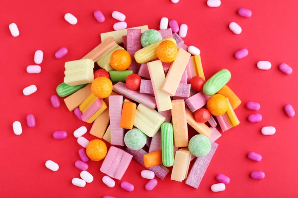 Různé žvýkací gumy — Stock fotografie