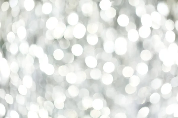 Abstrakt silver bokeh — Stockfoto