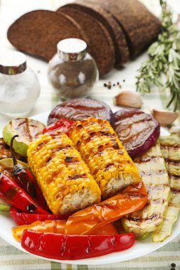 Izgara lezzetli sebze