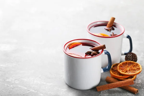 Mulled şarap bardağı — Stok fotoğraf