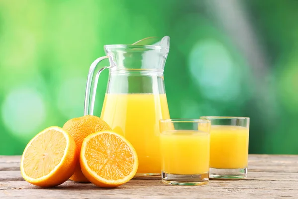 Glass of orange juice — Stock Photo, Image