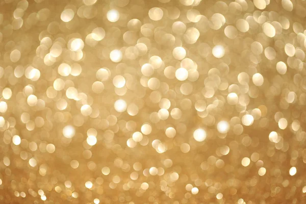 Hermoso Fondo Bokeh Dorado Brillante — Foto de Stock