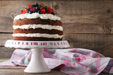 Lezzetli çikolatalı bisküvi kek 