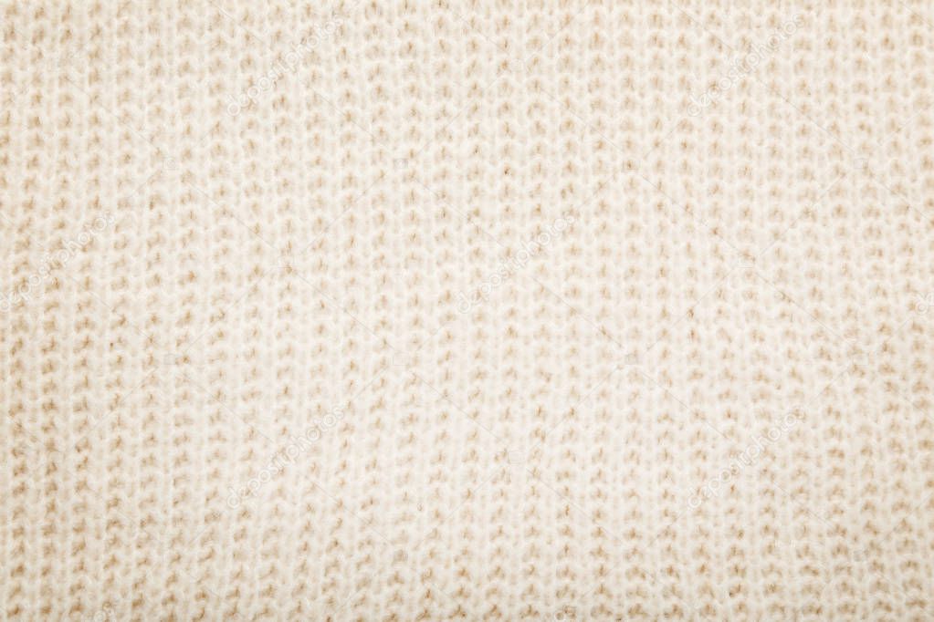 Knitted beige sweater