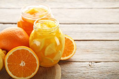 Limon ve portakal reçeli 