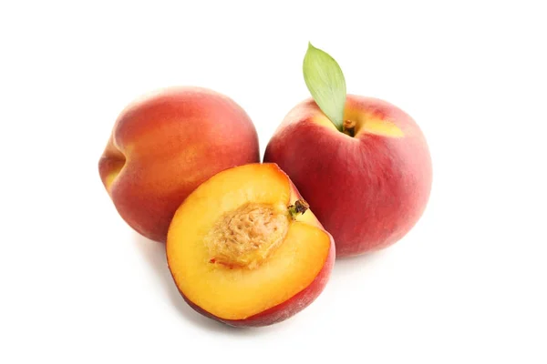Nectarine dulci fructe — Fotografie, imagine de stoc