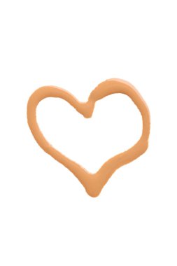 Beyaz izole makyaj ton Vakfı