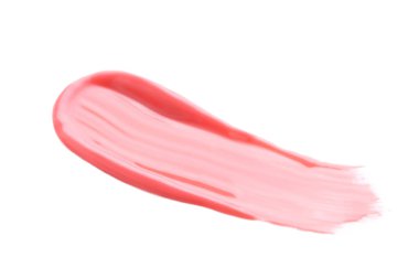 Dudak parlatıcısı beyaz arkaplanda izole edildi