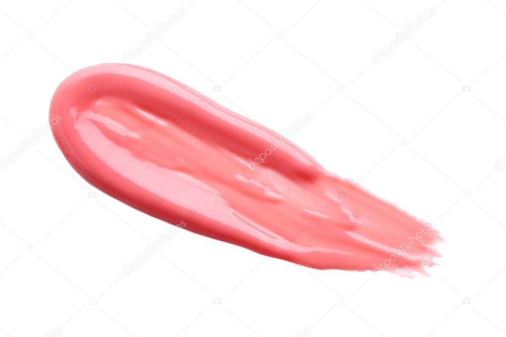 Lip gloss isolated on a white background