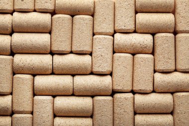 arka plan olarak şarap mantarlar