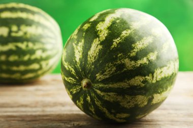 Karpuz gri ahşap tablo