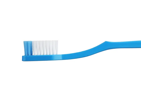 Blue Toothbrush Isolated White Background — Stock Photo, Image