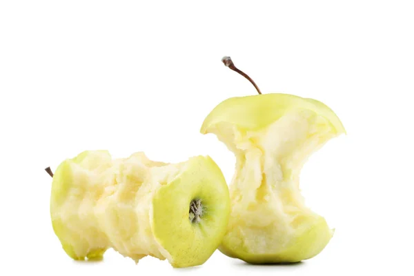 Kategoria Zielone Jabłko Białym Tle — Zdjęcie stockowe