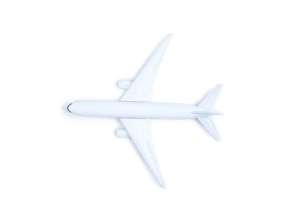 Modelo de avión aislado sobre fondo blanco — Foto de Stock