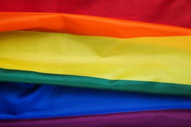 Gökkuşağı bayrağı arka plan, yakın