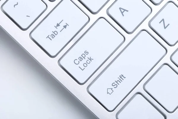 Фон новой компьютерной клавиатуры — стоковое фото