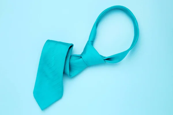 Γραβάτα Μπλε Φόντο — Φωτογραφία Αρχείου