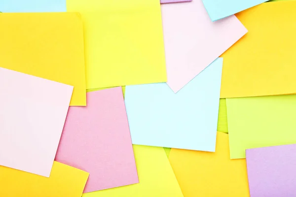 Background Colorful Paper Sticky Notes — Stock Photo, Image