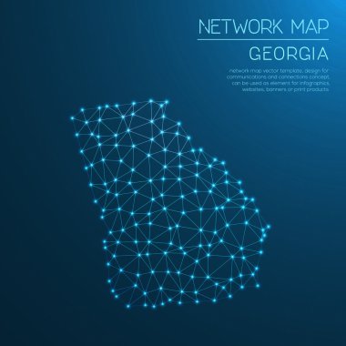 Georgia Ağ Haritası.