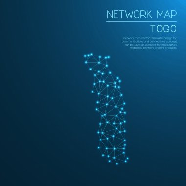 Togo Ağ Haritası.