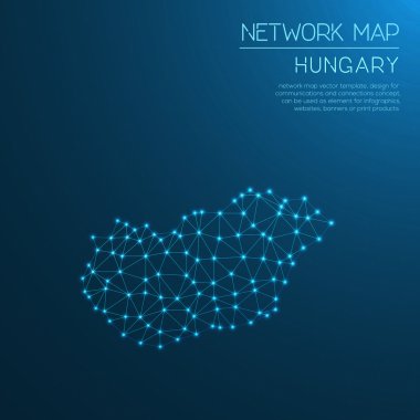 Macaristan Ağ Haritası.