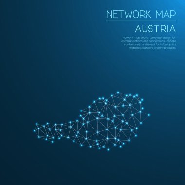 Avusturya Ağ Haritası.