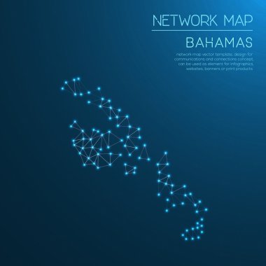 Bahamalar Ağ Haritası.