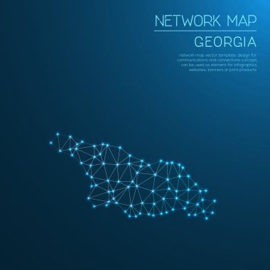 Georgia Ağ Haritası.