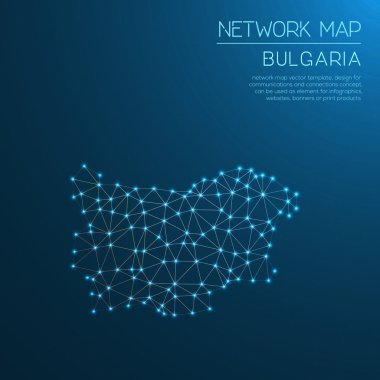 Bulgaristan Ağ Haritası.