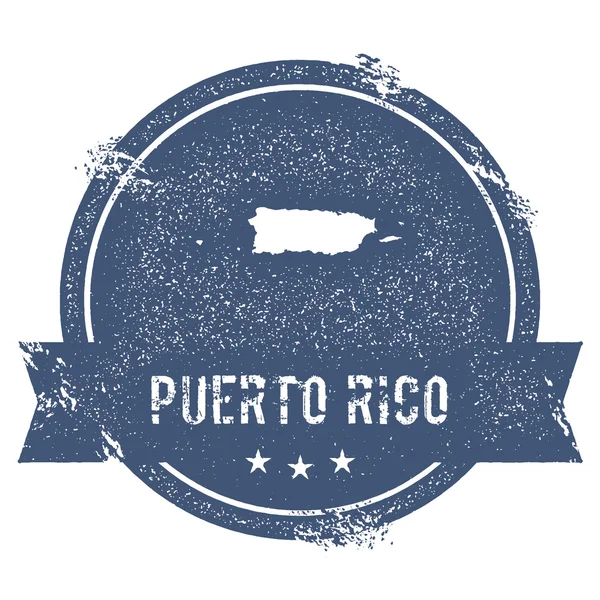 Puerto Rico mark. — Stock Vector