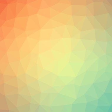 Düşük Poli desen tasarım.