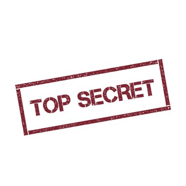 En iyi gizli dikdörtgen damga dokulu kırmızı mühür ile izole beyaz arka plan vektör üzerinde metin