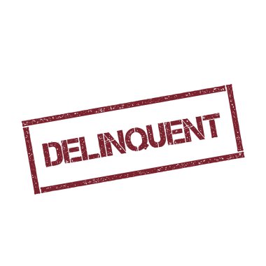 Suçlu dikdörtgen damga dokulu kırmızı mühür ile izole beyaz arka plan vektör üzerinde metin