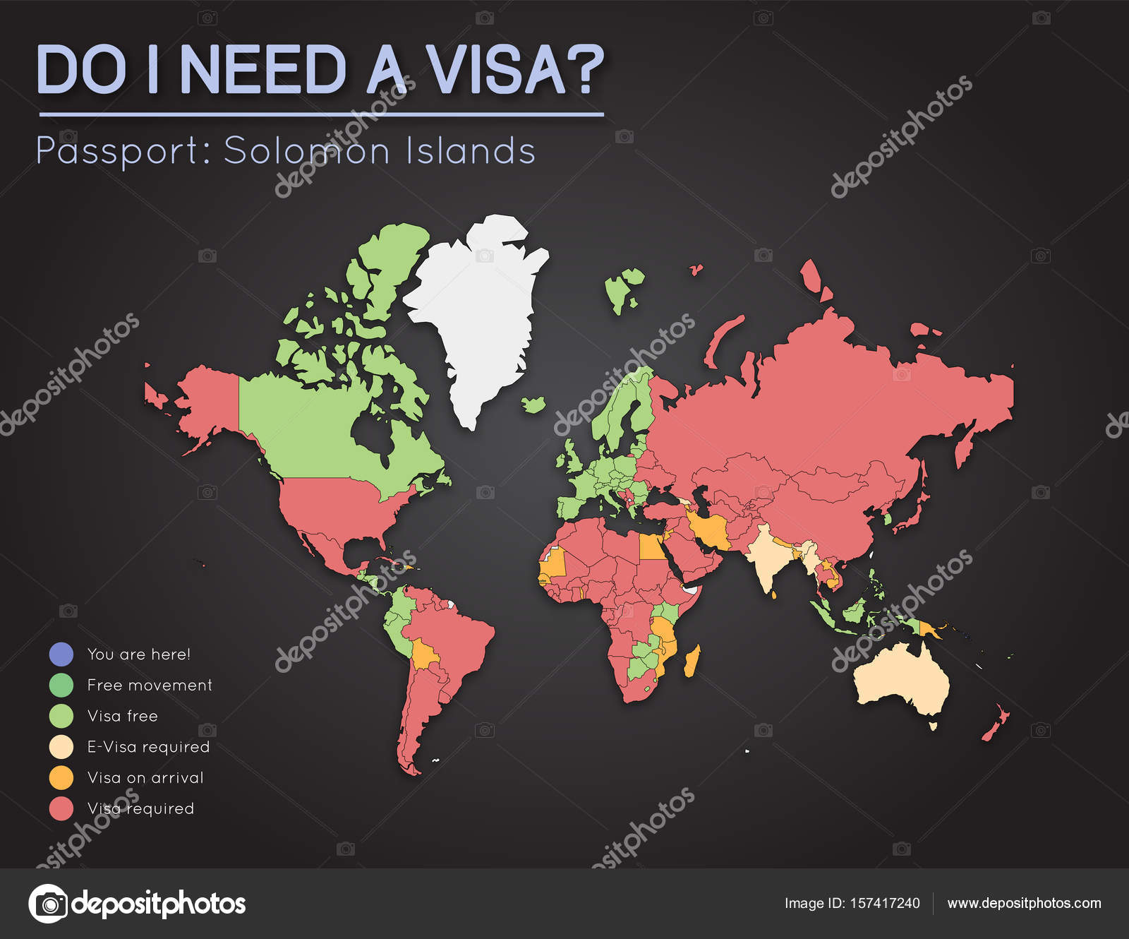 Informations De Visa Pour Les Iles Salomon Passeport