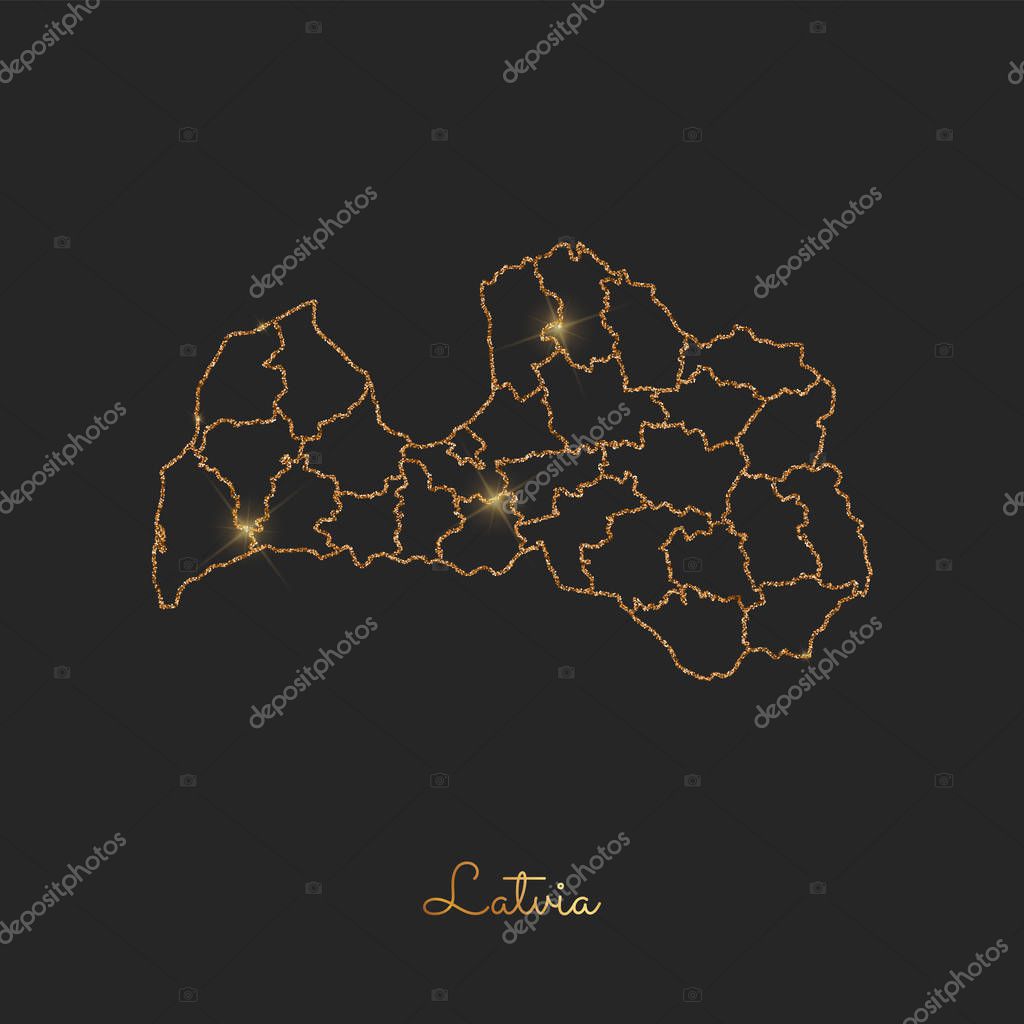 Illustrator map Riga Latvia ai