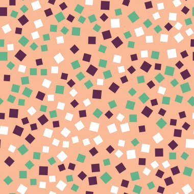 Kareler desen geometrik pembe muhteşem rasgele kareler kaotik geometrik soyut