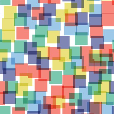 Kareler desen beyaz geometrik arka plan çok güzel rasgele kareler kaotik geometrik soyut