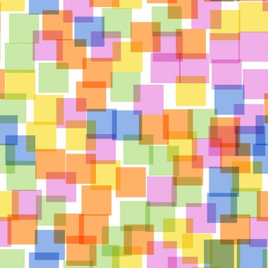 Soyut desen beyaz geometrik arka plan adil rasgele kareler geometrik kaotik dekor kareler